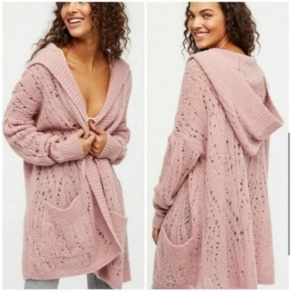 Free people deals lemon drop cardigan